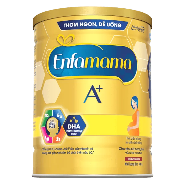 Sữa Enfamama A + Vị Chocolate 830g 2Flex