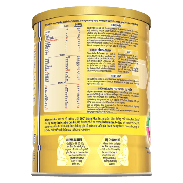 Sữa Enfamama A + Vị Chocolate 830g 2Flex