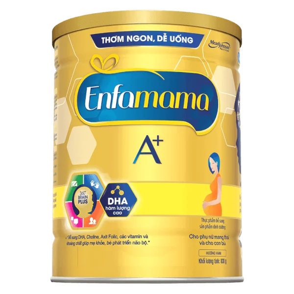 Sữa Enfamama A + Vị Vanilla 830g 2Flex