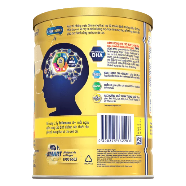 Sữa Enfamama A + Vị Vanilla 830g 2Flex
