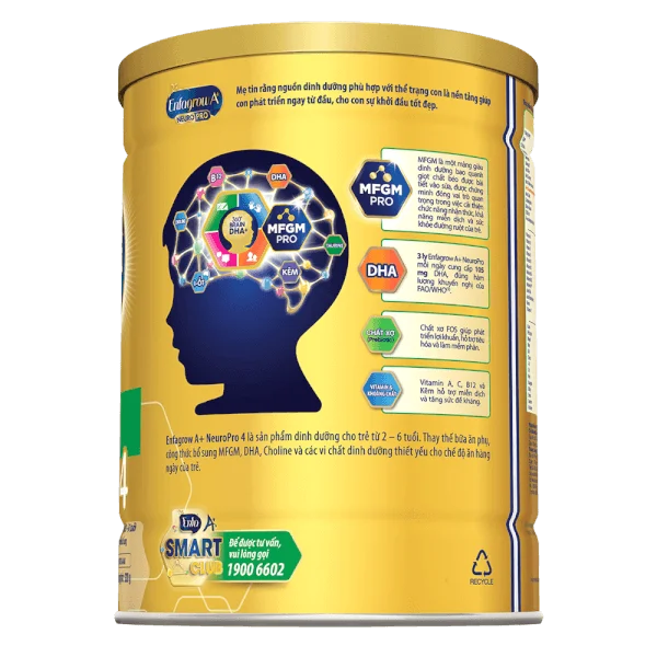 Sữa Enfagrow A+ số 4 830g (2-6 tuổi) pitstop