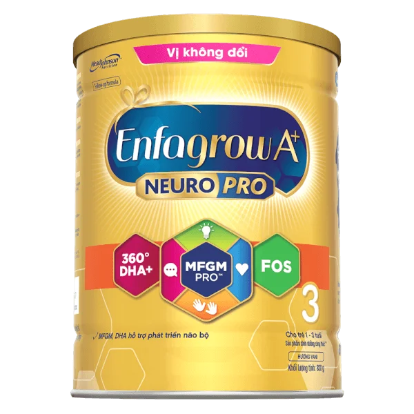 Sữa Enfagrow A+ số 3 830g (1-3 tuổi) pitstop