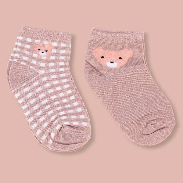 Set 2 đôi vớ bé gái sợi tre Animo I0921016 (18M-3Y,Nhiều màu)