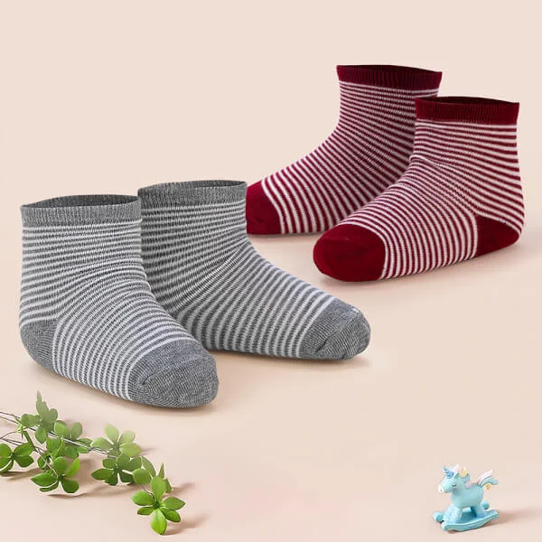 Set 2 đôi vớ bé trai sợi tre Animo I0921017 (18M-3Y, Nhiều màu, Giao màu ngẫu nhiên)