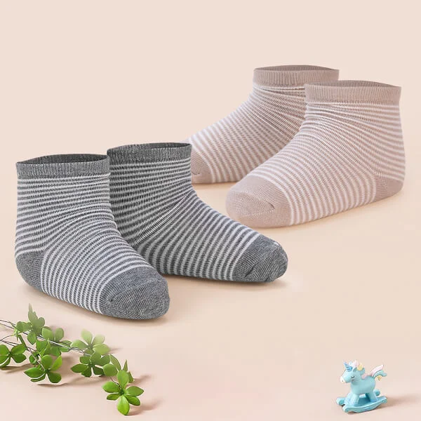 Set 2 đôi vớ bé trai sợi tre Animo I0921017 (18M-3Y, Nhiều màu, Giao màu ngẫu nhiên)