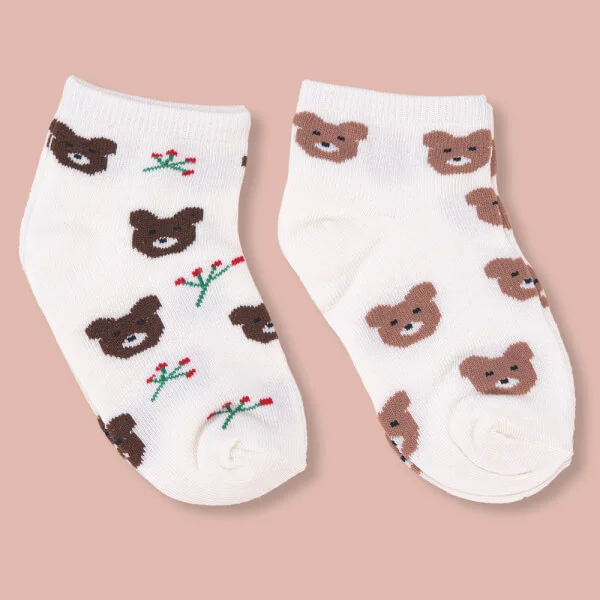 Set 2 đôi vớ bé trai sợi tre Animo I0921017 (18M-3Y, Nhiều màu, Giao màu ngẫu nhiên)