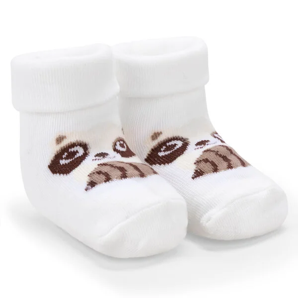 Set 2 đôi vớ bé trai sợi tre Animo I0921013 (0-12M, Nhiều màu, Giao màu ngẫu nhiên)