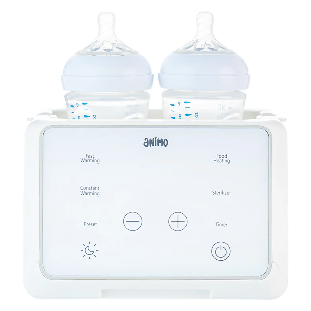 Máy hâm và tiệt trùng bình sữa đôi Animo (N11)