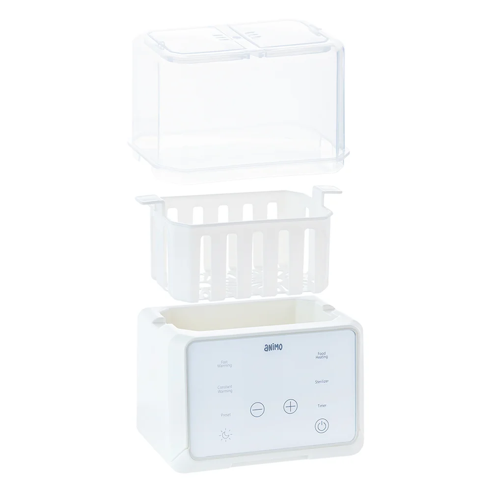 Máy hâm và tiệt trùng bình sữa đôi Animo (N11)