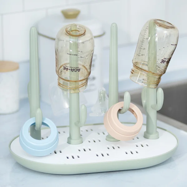 Giá đỡ bình sữa Bebear (Xanh, BHQ120)