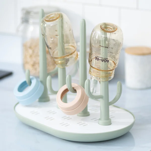 Giá đỡ bình sữa Bebear (Xanh, BHQ120)