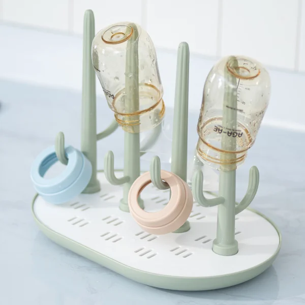 Giá đỡ bình sữa Bebear (Xanh, BHQ120)