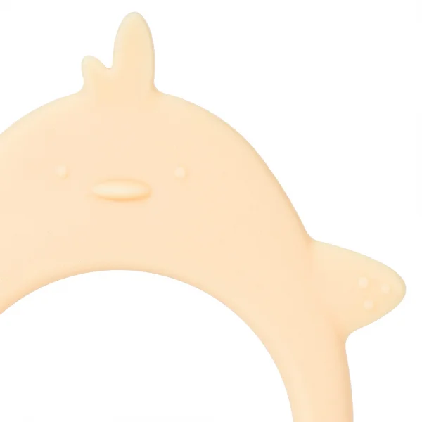 Gặm nướu silicone hình thú Animo (Hình gà con) (Vàng)