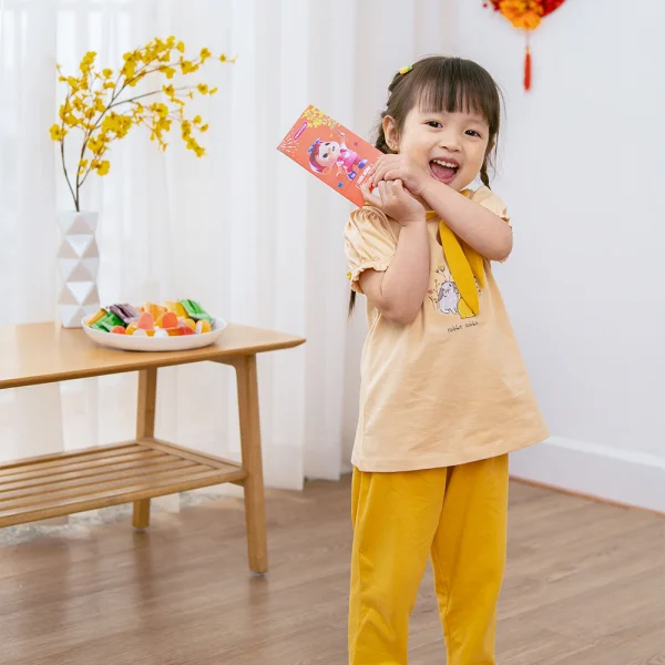 Bộ bé gái dài, BST Thỏ và hoa Animo HN1222005 (6M-6Y,Be)