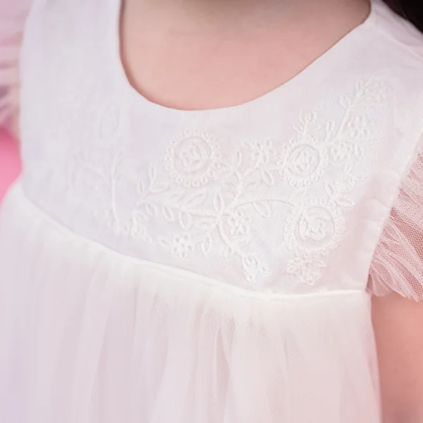 Đầm voan bé gái Animo TX1122002 (6-24M,Trắng)