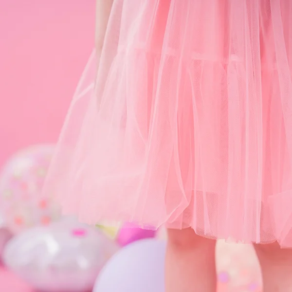 Đầm voan bé gái Animo TX422057 (6M-6Y,Hồng)