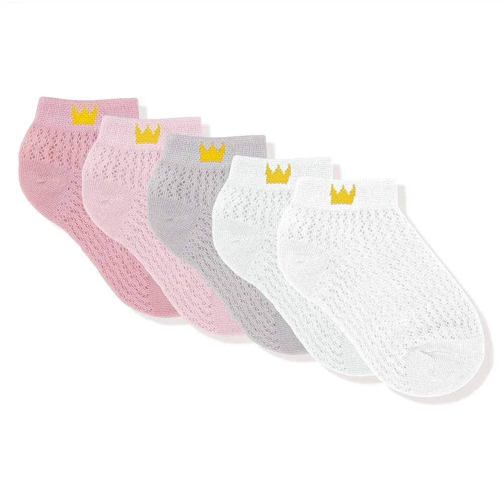 Set 5 đôi vớ Animo M522011-44 (12M-3Y,nhiều màu)