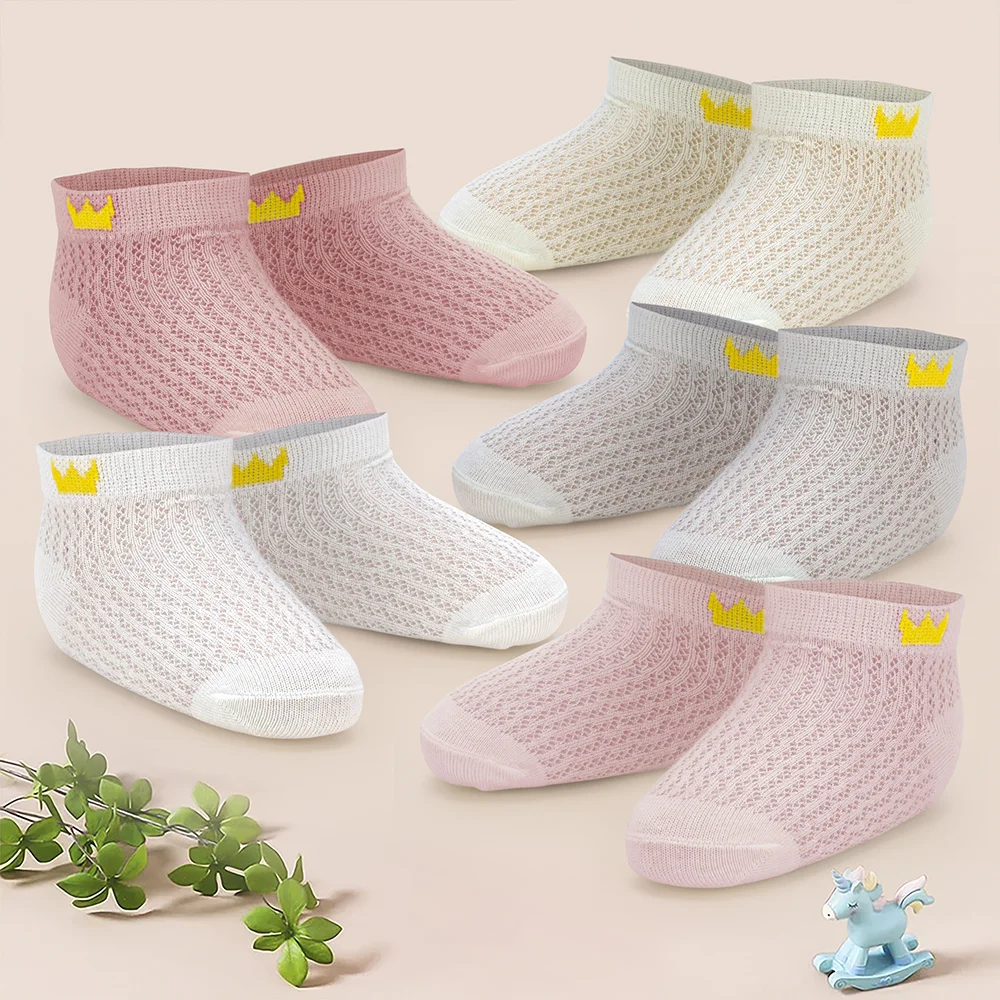 Set 5 đôi vớ Animo M522011-44 (12M-3Y,nhiều màu)