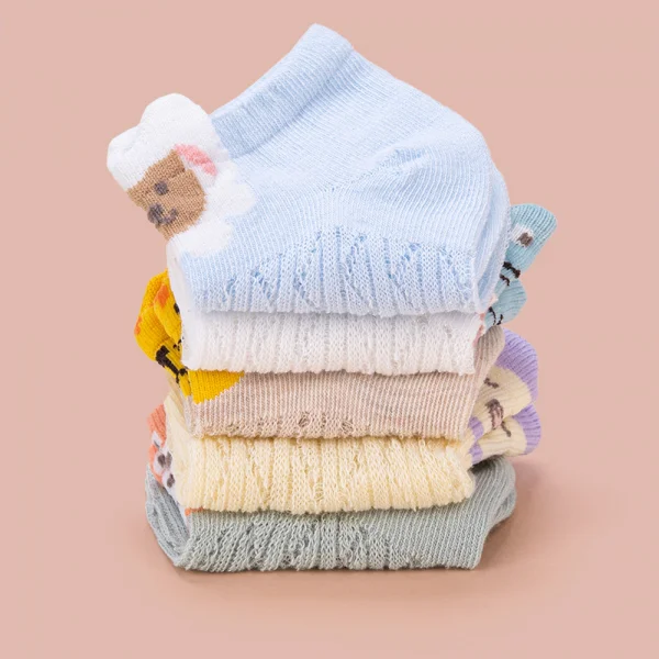 Set 5 đôi vớ Animo M522010-38 (12M-3Y,nhiều màu)