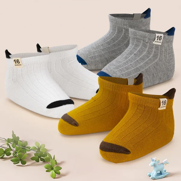 Set 3 đôi vớ Animo M522012-43 (12M-3Y,nhiều màu)