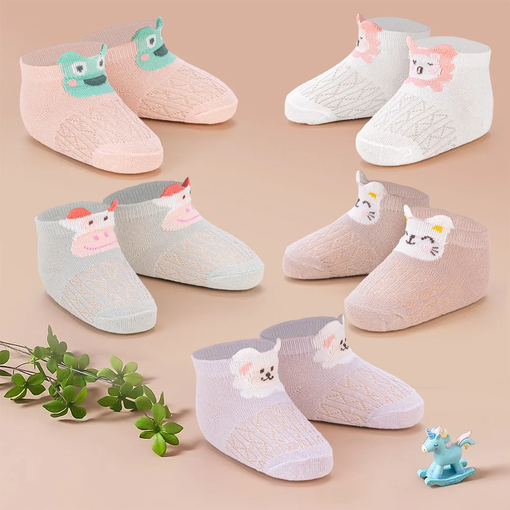 Set 5 đôi vớ Animo M522010-38 (12M-3Y,nhiều màu)