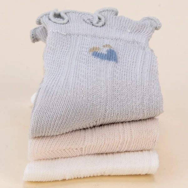 Set 3 đôi vớ Animo M522007-50 (0-12M,nhiều màu)