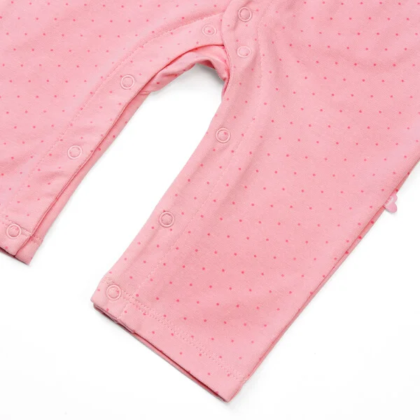 Bodysuit bé gái dài BST Nhảy múa cùng mèo Animo KK822039_546 (0-12M,Hồng)