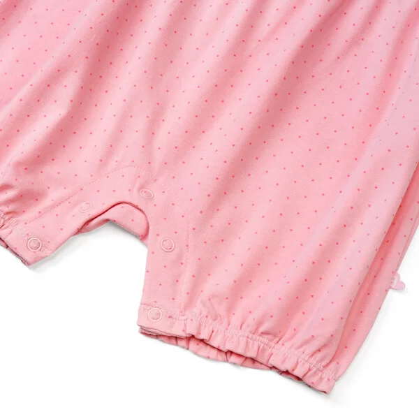 Bodysuit bé gái đùi Bst Nhảy múa cùng mèo Animo KK822038_543 (0-12M,Hồng)