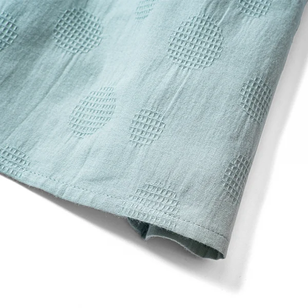 Đầm vải bé gái có nơ Animo TX1022025 (6M-3Y,Xanh)