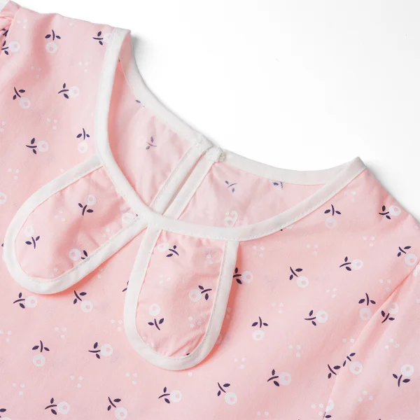 Đầm vải bé gái Animo TX922058 (6M-3Y,Hồng)