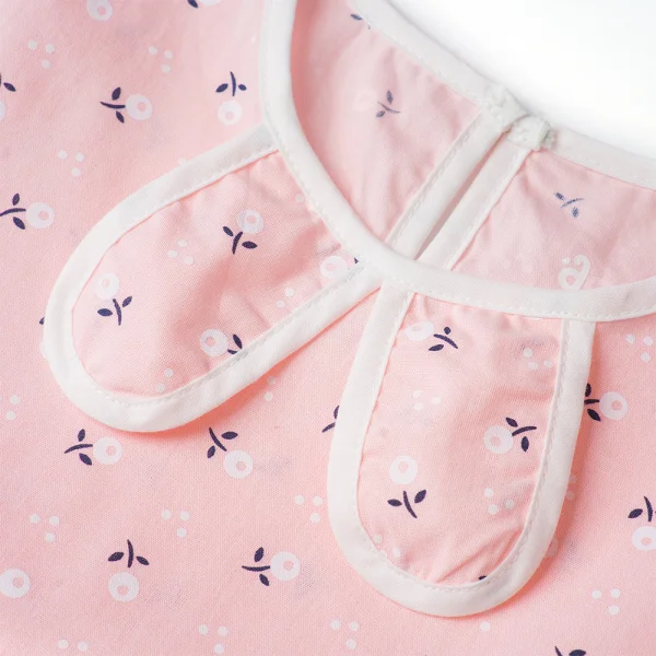 Đầm vải bé gái Animo TX922058 (6M-3Y,Hồng)