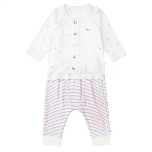 Bộ tính năng dài Nous_Animo NA1022011 (0-24M,Trắng ht Cún)