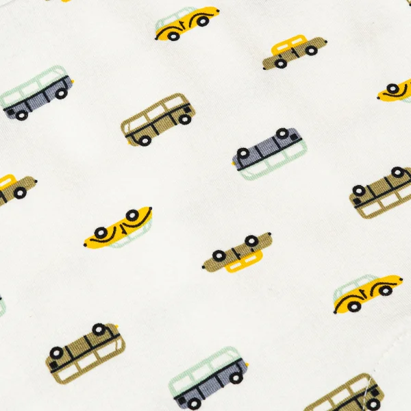 Bodysuit bé trai đùi Bst Xe buýt nhiều màu Animo KK822030_526 (0-12M,Xanh dương)