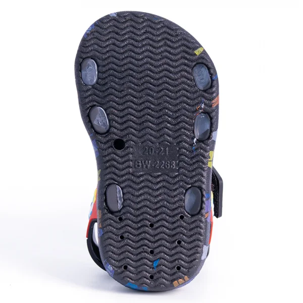 Sandal bé trai Animo A2301_JK012 (19-21-23-25,Đen)