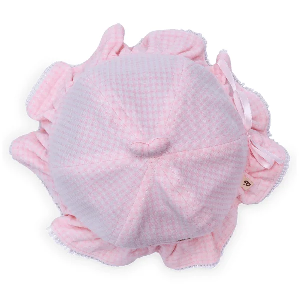 Nón vành tròn bé gái Animo A2301_JK002 (50cm,Hồng)