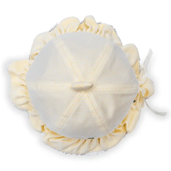 Nón vành tròn bé gái Animo A2301_JK002 (53cm,Vàng)