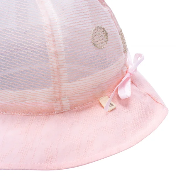 Nón vành tròn bé gái Animo A2301_JK001 (52cm,Hồng)