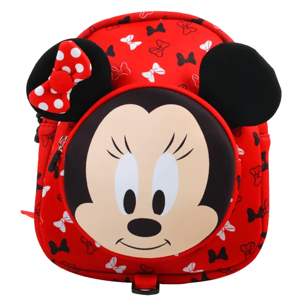 Ba lô chống lạc bé gái Minnie DHF74852-B (Đỏ)