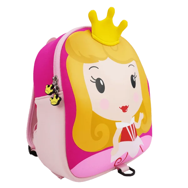 Ba lô chống lạc bé gái Princess DHF19017-D2 (Hồng)