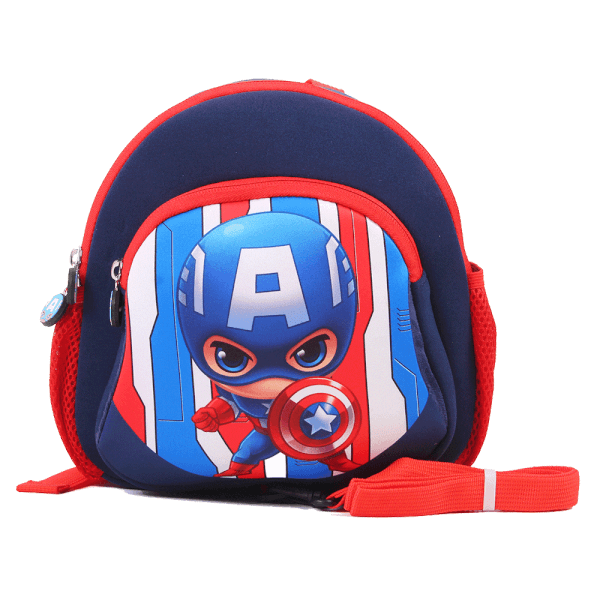 Ba lô chống lạc bé trai Captian America DHF74971-T (Xanh)