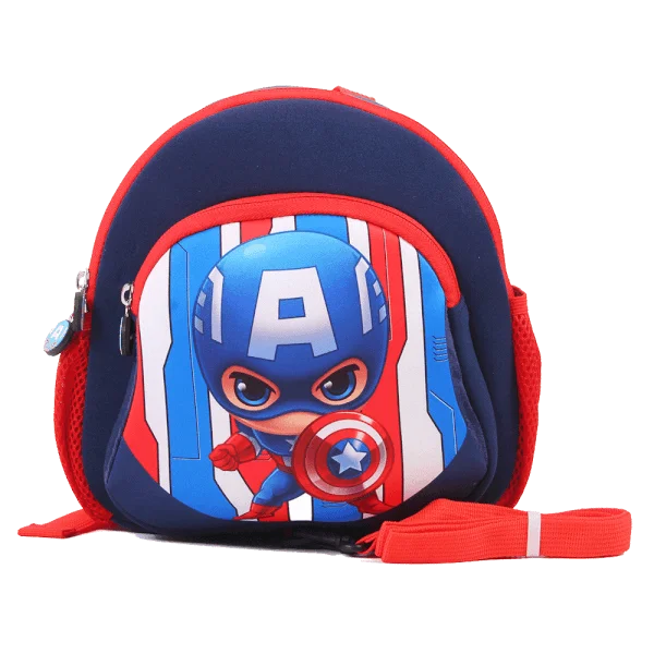 Ba lô chống lạc bé trai Captian America DHF74971-T (Xanh)