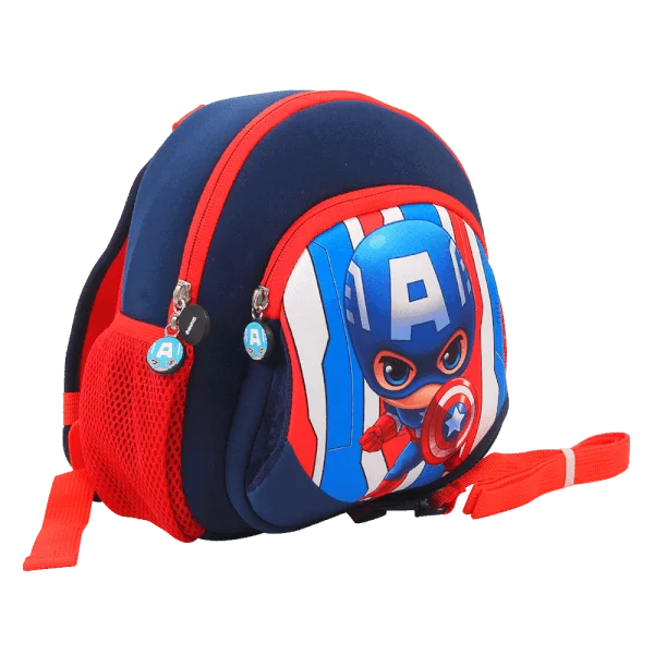Ba lô chống lạc bé trai Captian America DHF74971-T (Xanh)
