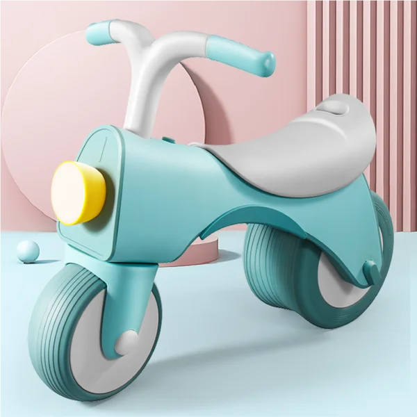 Xe chòi chân cao cấp có nhạc đèn K3 (Xanh dương)