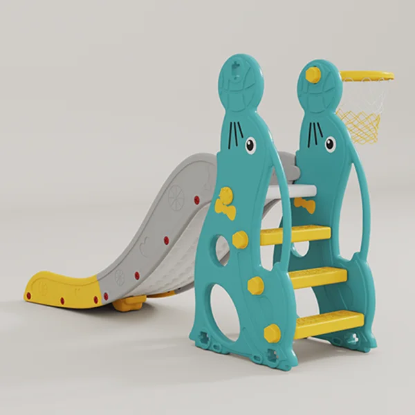 Cầu tuột, xích đu cho bé 2in1 có nhạc Animo WM19020-5