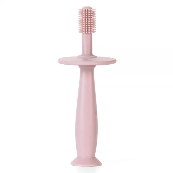 Bàn chải Massage nướu Silicone Animo (Hồng)