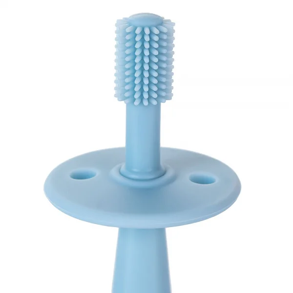 Bàn chải Massage nướu Silicone Animo (Xanh dương)