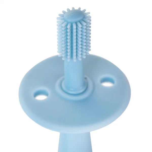 Bàn chải Massage nướu Silicone Animo (Xanh dương)