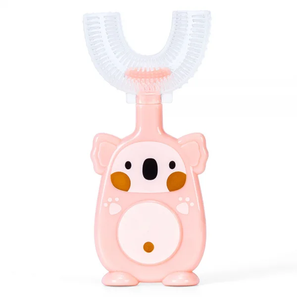 Bàn chải chữ U Silicone Animo (Hồng)