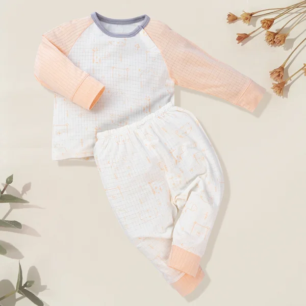 Bộ sơ sinh tính năng dài Chống muỗi Animo VĐ722021 (12-24M,Cam)