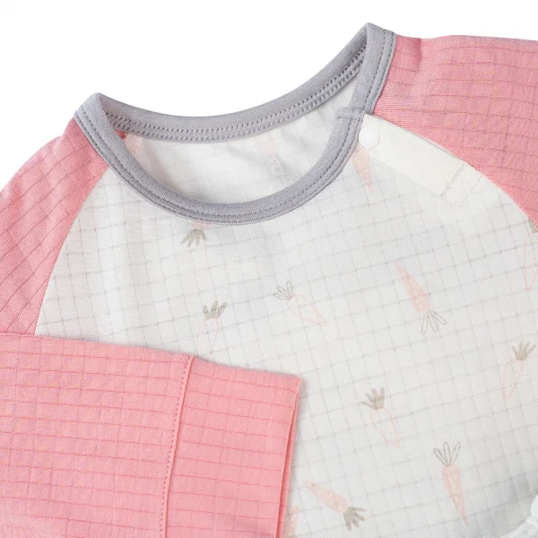 Bộ sơ sinh tính năng dài Chống muỗi Animo VĐ722022 (0-24M,Hồng)